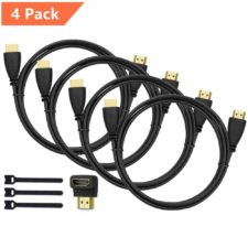 Perlegear HDMI Kabel 4er Pack
