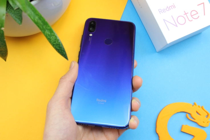 Redmi Note 7 Rückseite Blau