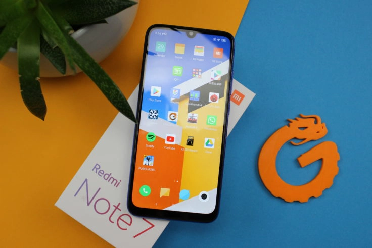 Redmi Note 7 Smartphone oben