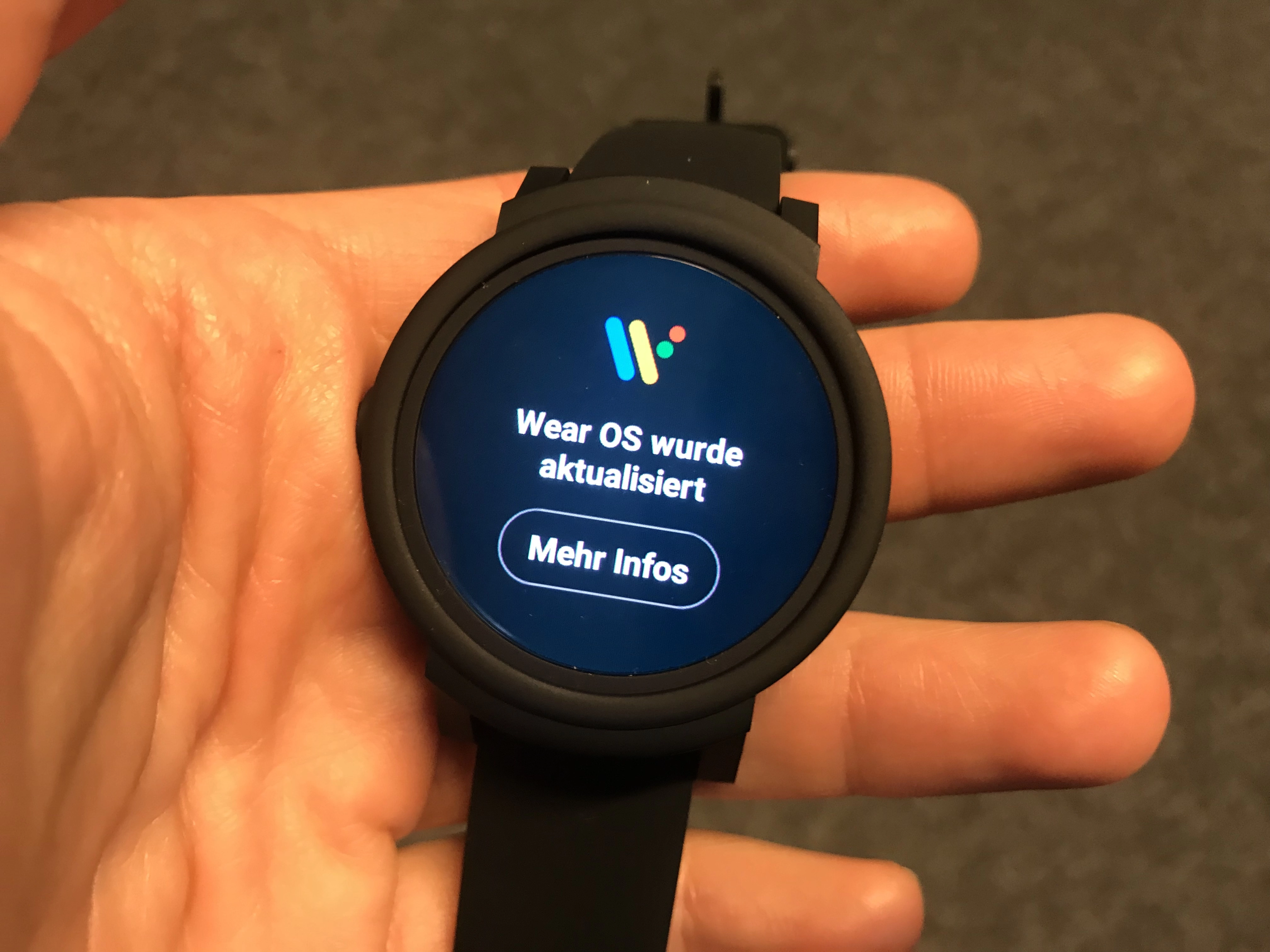 Wear os update ticwatch e cheap