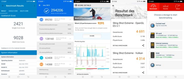 Vivo NEX Dual Display Benchmarks