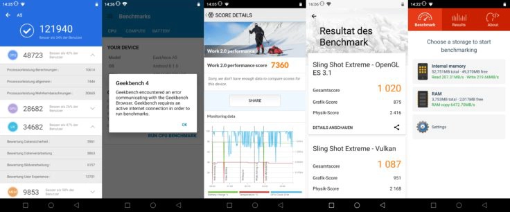 Elephone A5 Benchmarks