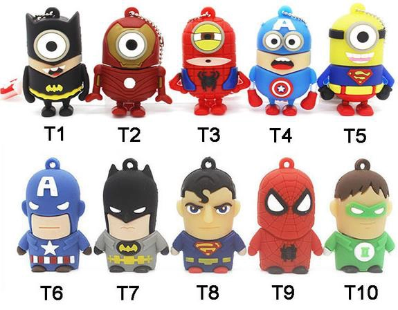 Superhelden USB-Sticks