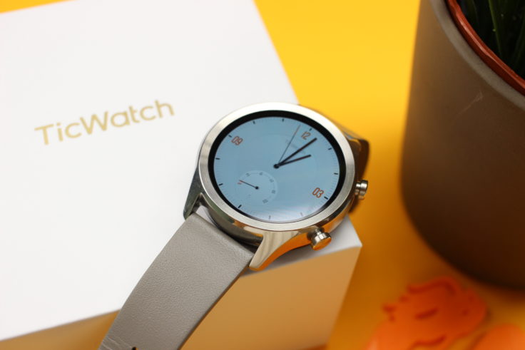 Ticwatch C2 Smartwatch Edelstahlgehäuse