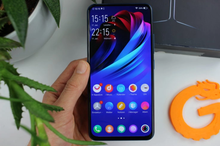 Vivo NEX Dual Display von oben nah