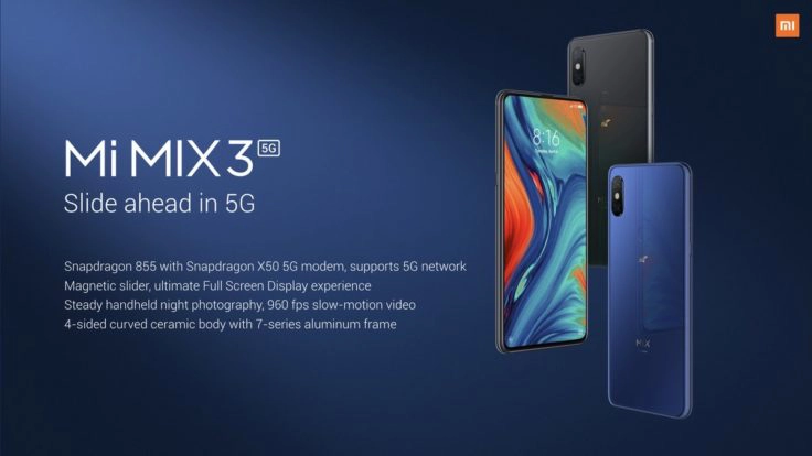 XIaomi Mi Mix 3 5G Farben