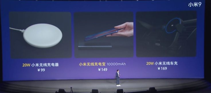 Xiaomi Mi 9 Kabelloses Zubehör