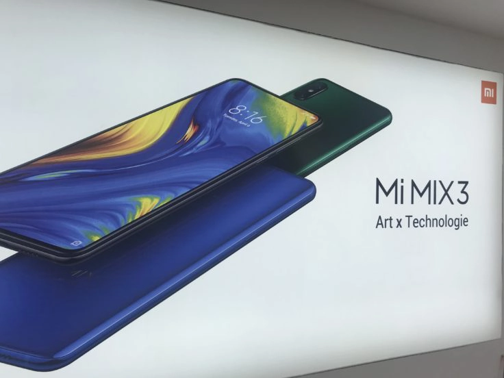 Xiaomi Mi Mix 3 Werbung Xiaomi Store