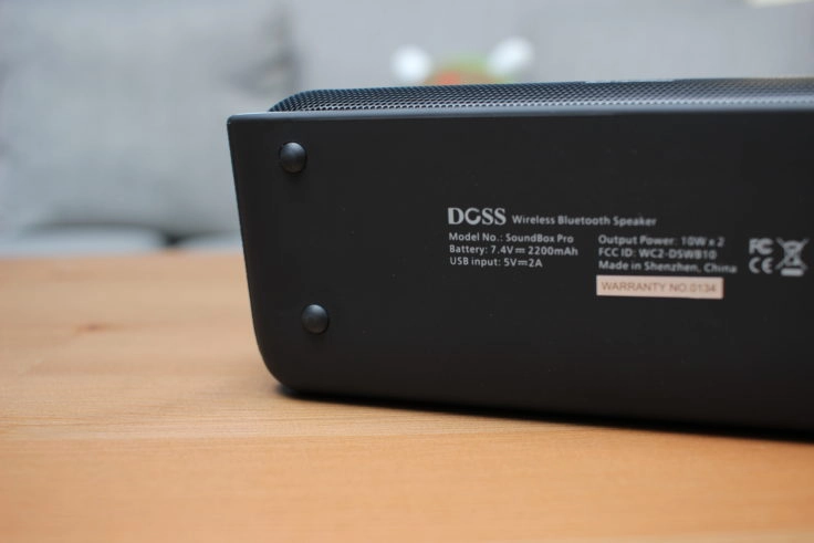 DOSS Soundbox Pro Gummifüße