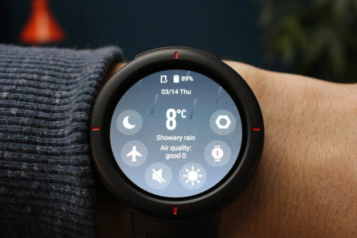 Huami Amazfit Verge Quick Menue