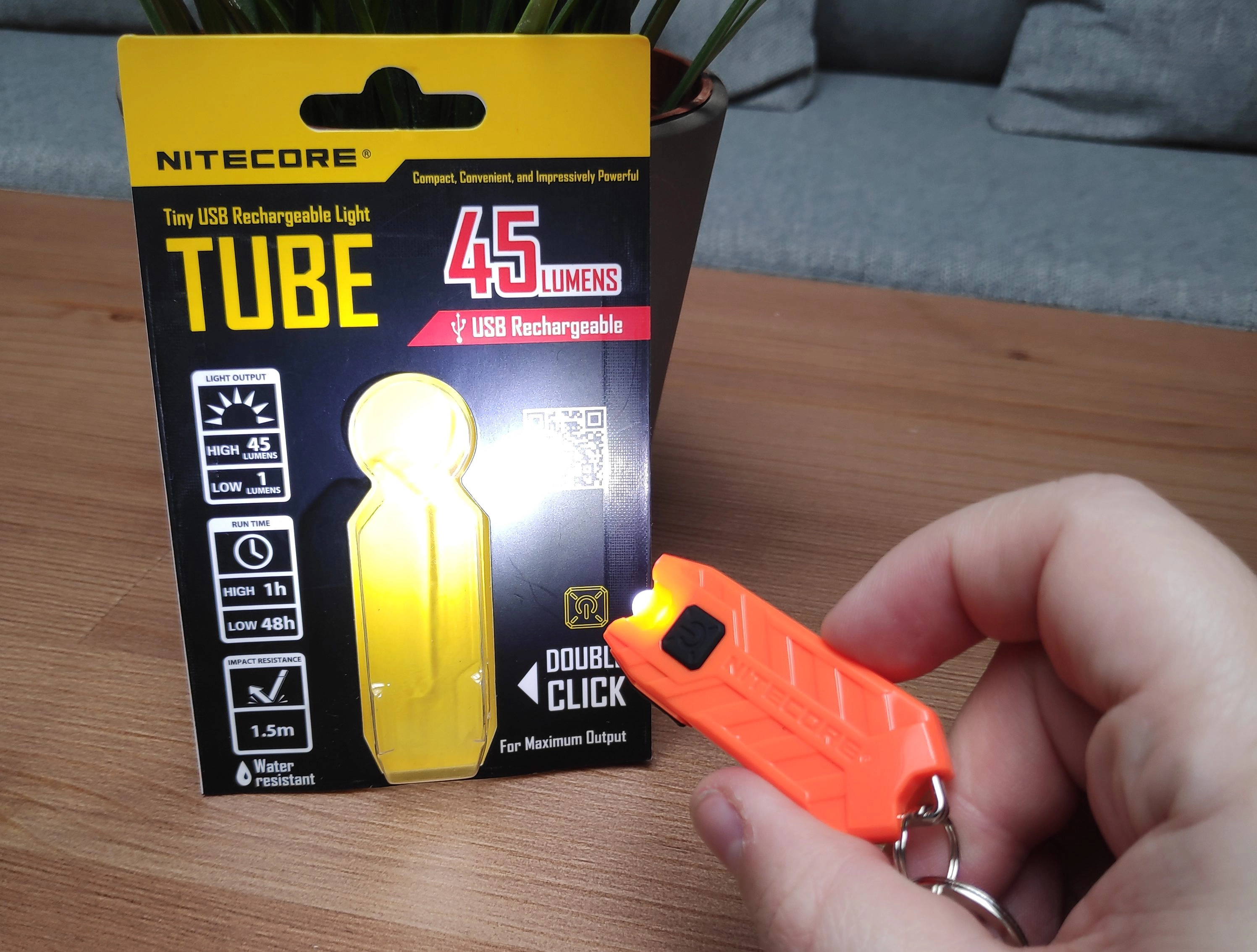 Nitecore Tube Outdoor LED f r den Schl sselbund