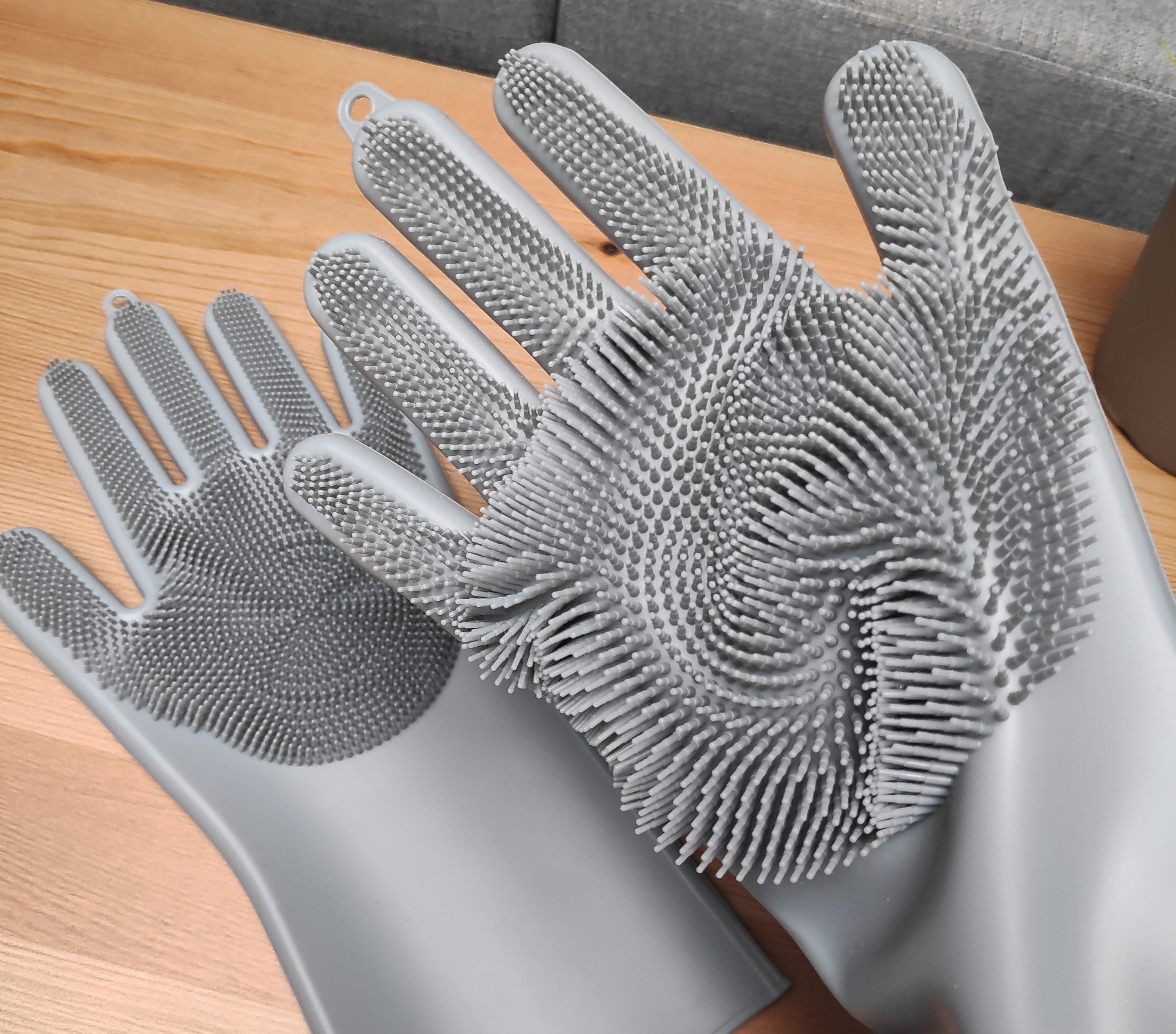 Arbeitshandschandschue Reinigen Silikon-Spülhandschuhe Handschuhe Silikon 