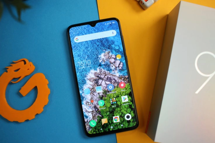 Xiaomi Mi 9 Display von oben