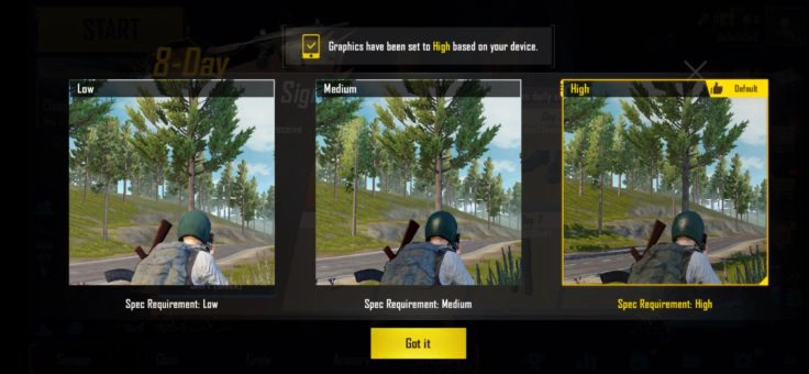 Xiaomi Mi 9 SE PUBG Grafik