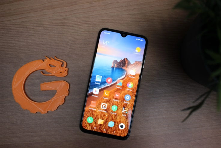 Xiaomi Mi 9 SE Smartphone von oben