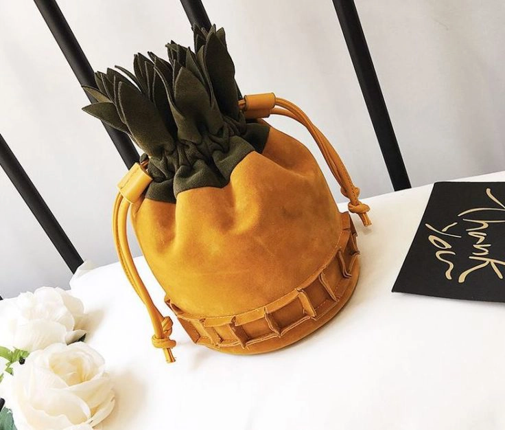 Ananas-Mini-Handtasche