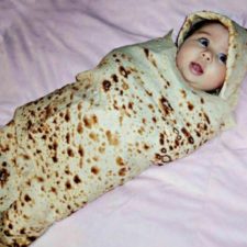 Burrito-Decke Baby