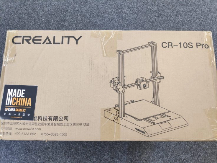 CR-10S Pro: Verpackung - Jetzt wurde es spannend!