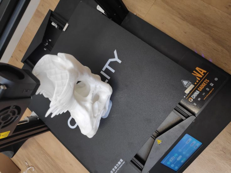 CR-10S-Pro-t-rex-kopf