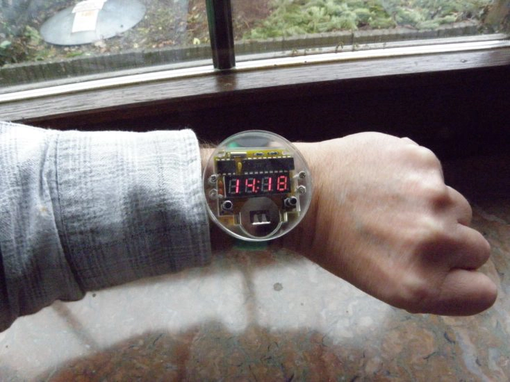 DIY LED Uhr zum selber basteln in verschiedenen Varianten