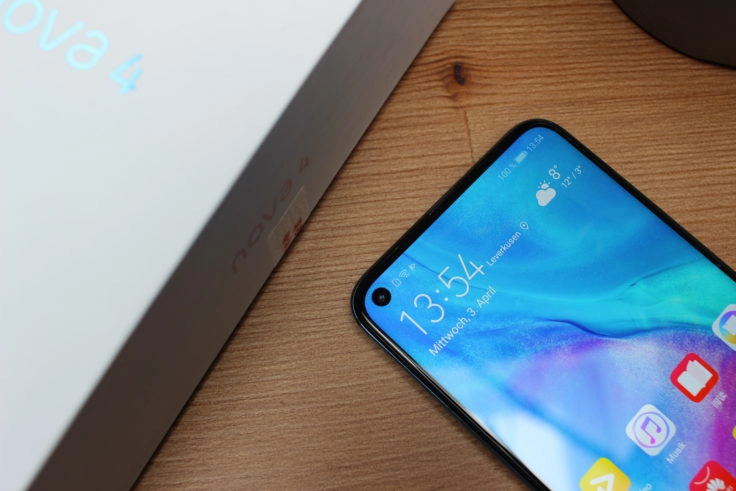 Huawei Nova 4 In-Display Kamera