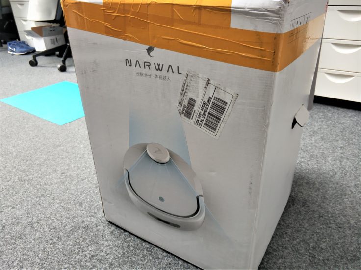 Narwal Robotics Saugroboter Paket Lieferung