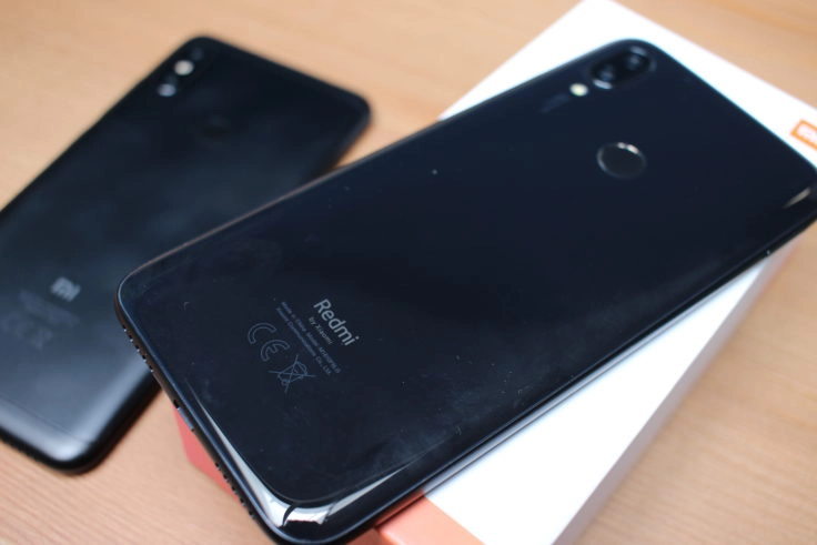 Redmi 7 Rückseite Schwarz CE-Kennzeichen