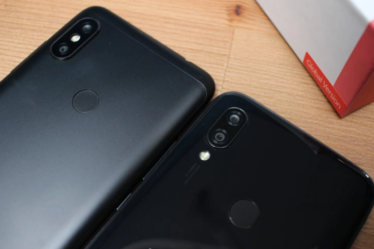 Redmi 7 Smartphone Rückseite Vergleich