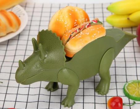 Taco-Halterungen Dinosaurier Hotdog