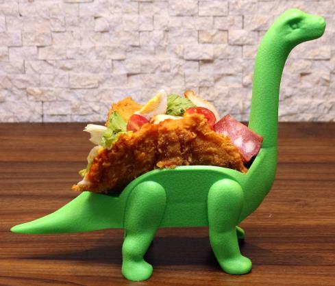 Taco-Halterungen Dinosaurier