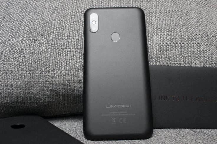 UMIDIGI F1 Rückseite Schwarz