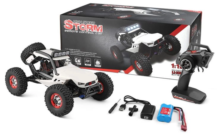 WLtoys 12429 RC Car Verpackung und Zubehör