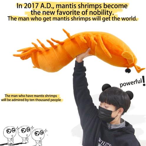 Mächtiger Shrimp