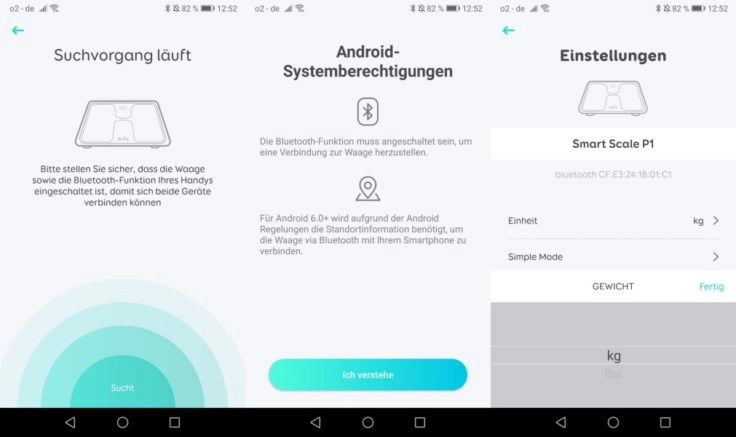 Anker eufy Smart Scale P1 Personenwaage App Bluetooth-Verbindung