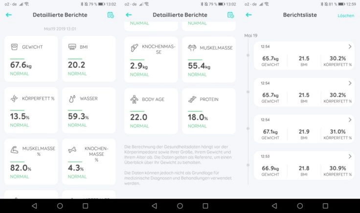 Anker eufy Smart Scale P1 Personenwaage App Messungen