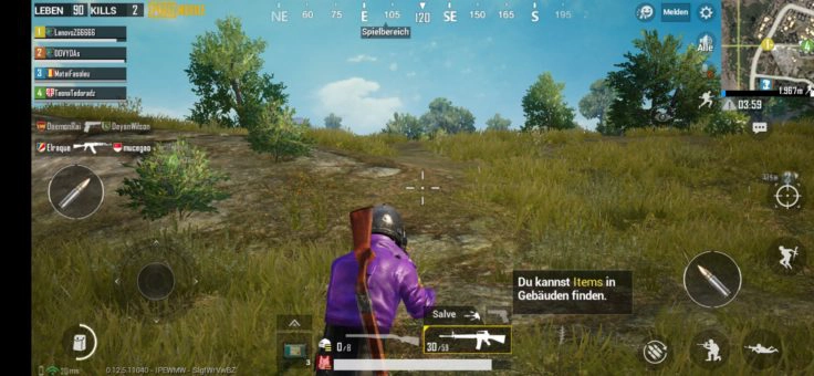 Lenovo Z6 Pro PUBG