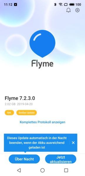 Meizu 16S Screenshot Flyme