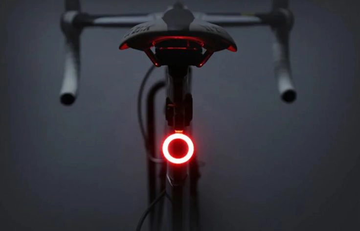 Die Utorch Fahrradlampe ist kompakt