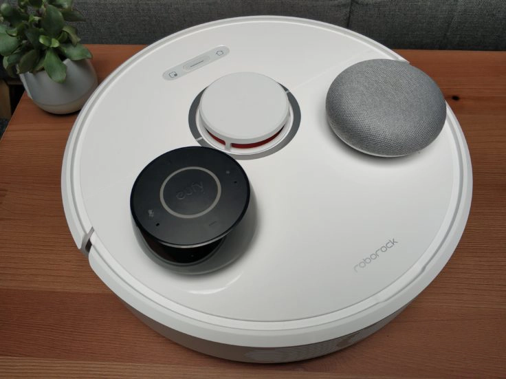 Xiaomi Roborock S6 Saugroboter Steuerung Alexa Google Home