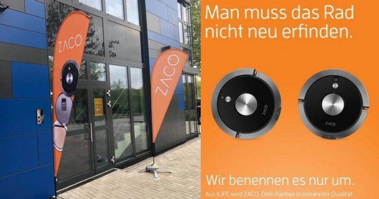 ZACO ILIFE Robotics neue FÃ¼hrung