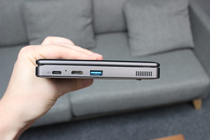CHUWI Minibook USB-C- HDMI- USB-Anschluss (1)