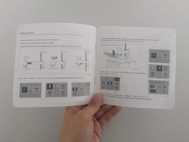 Elegoo Mars 3D-Drucker Bedienungsanleitung