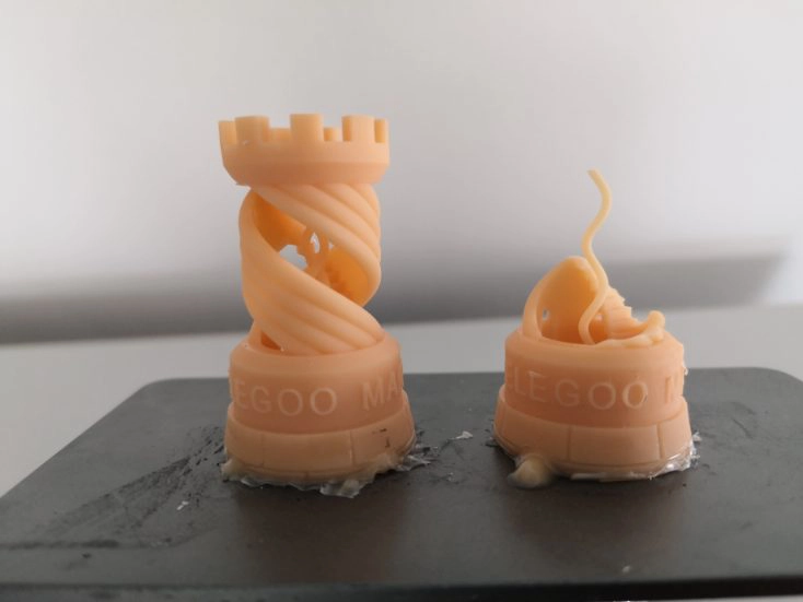 Elegoo Mars 3D-Drucker: kaputter Turm