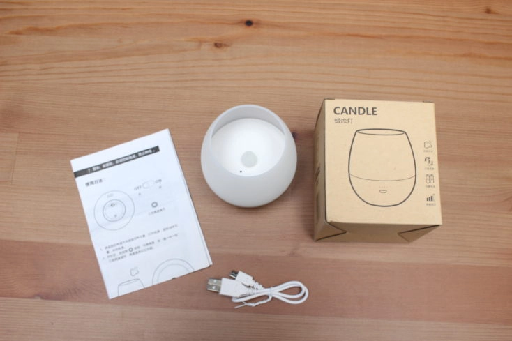 Huawei Opple LED Kerze Lieferumfang