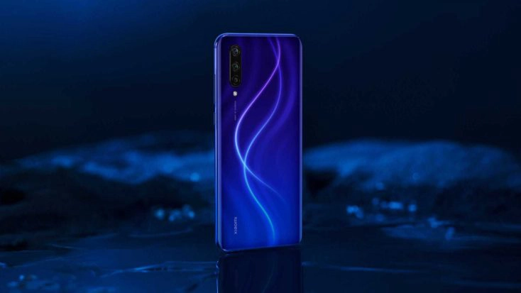 Xiaomi Mi CC9 Rueckseite Blau