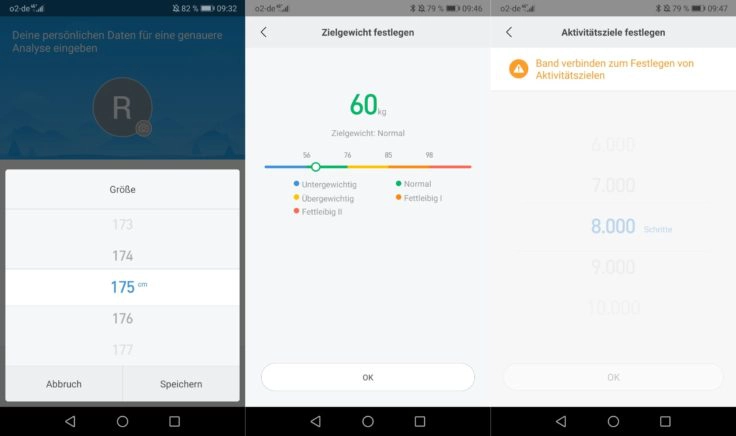 Xiaomi Mi Scale Personenwaage MiFit App Angaben