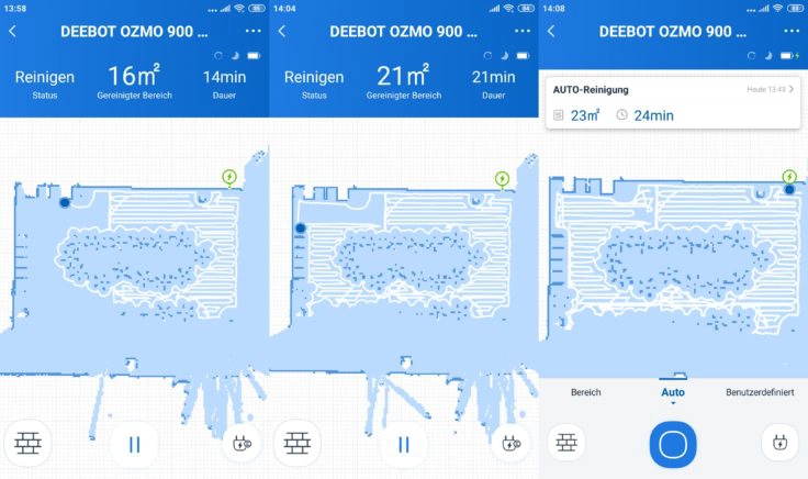 Ecovacs DEEBOT Ozmo 900 Saugroboter App Mapping Home 