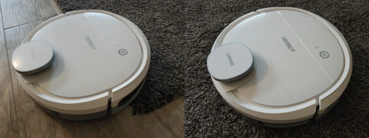 Ecovacs Deebot Ozmo 900 Saugroboter Teppichkante