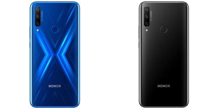 HONOR 9X_Sapphire Blue_schwarz