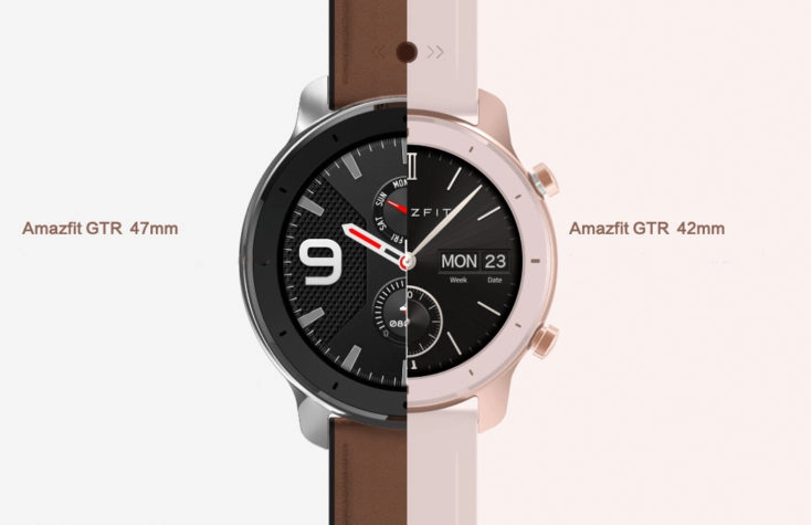 Huami Amazfit GTR 47 vs 42 mm